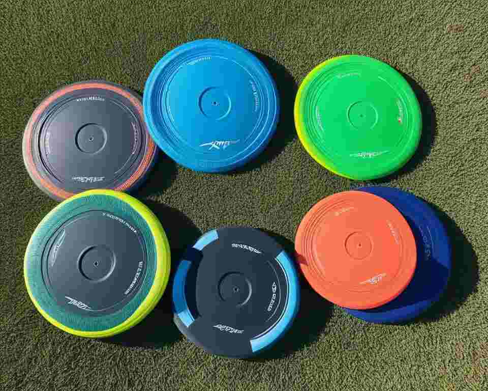 A look at the different discs used in disc golf.