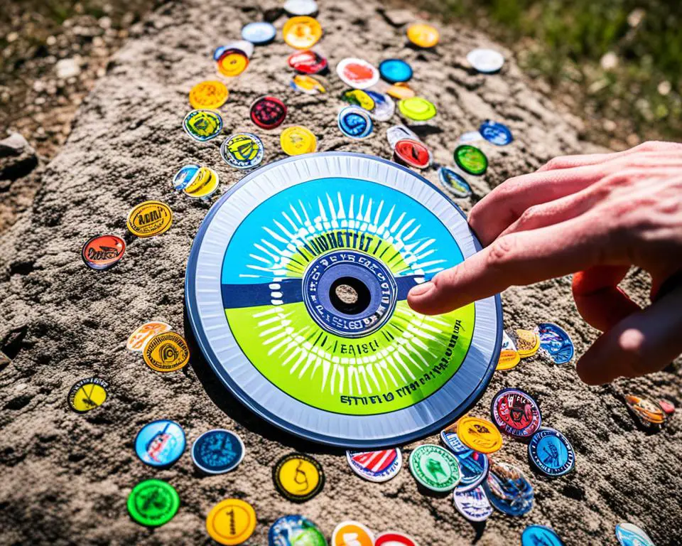 can you put stickers on disc golf discs