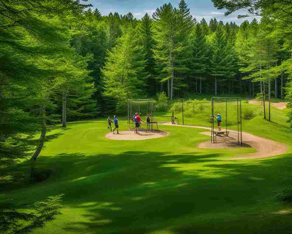 A look at a disc golf community in New Hampshire.